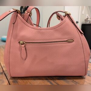 Practically New Coral Coach Purse